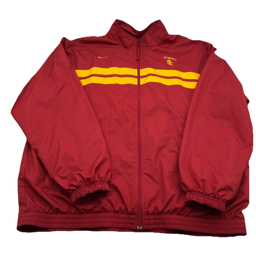 Vintage Nike USC Trojans Men's Full Zip Jacket Size XXLarge